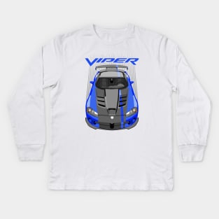 Viper ACR-blue Kids Long Sleeve T-Shirt